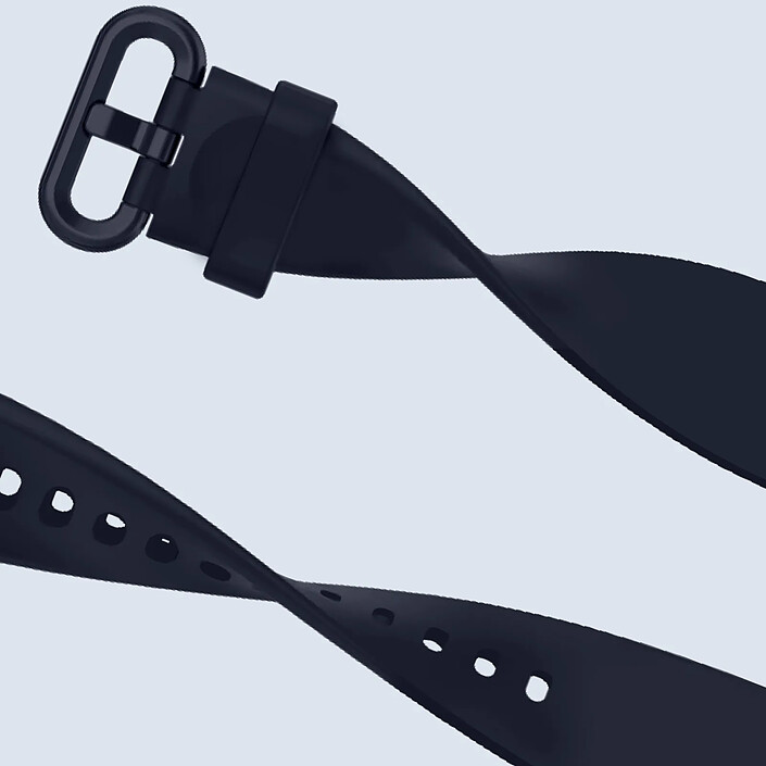 Avizar Bracelet pour Xiaomi Mi Watch Lite / Redmi Watch Silicone Doux Ardillon Bleu pas cher