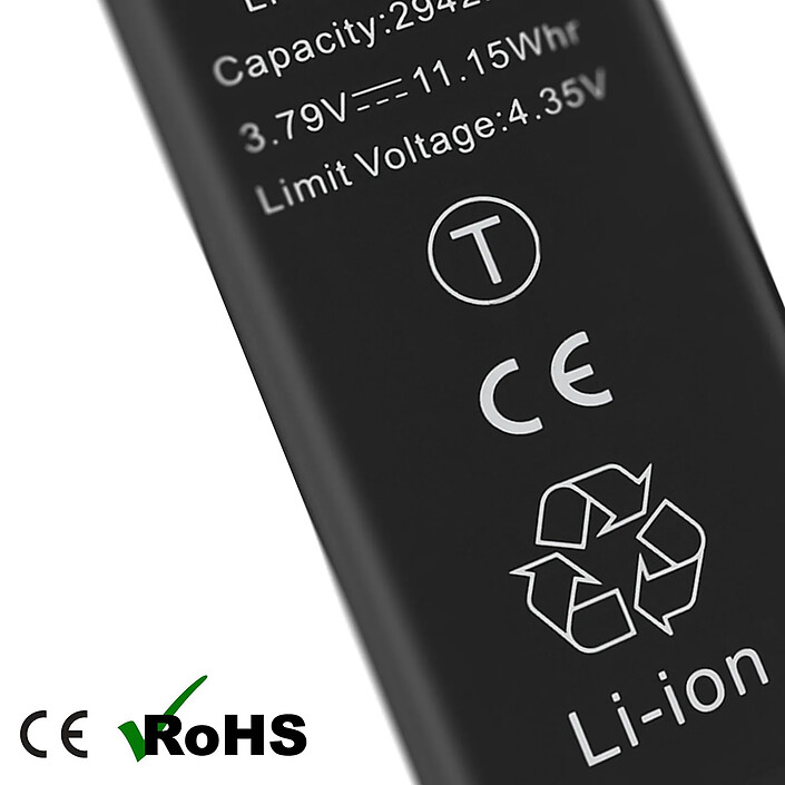 Acheter Clappio Batterie pour Apple iPhone XR 2942mAh 100% compatible
