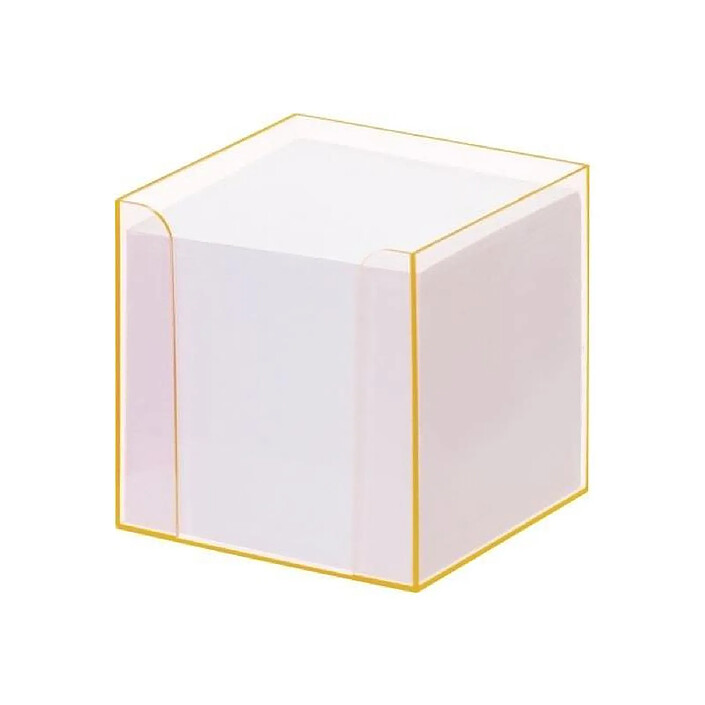 FOLIA Porte bloc-notes 'Luxbox' avec des bords luminescents, Orange