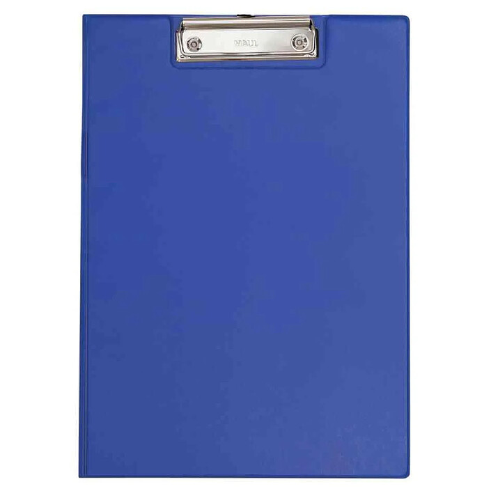 MAUL Porte-bloc à pince MAULpoly, A4, plastifié, bleu
