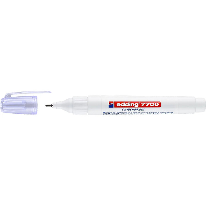 EDDING Stylo Correcteur 7700 Banc Pointe Métal 1-2 mm x 10