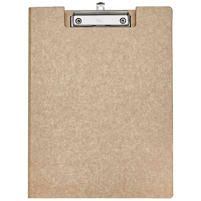 MAUL Porte-bloc à pince MAULbalance, carton, brun