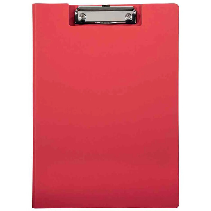 MAUL Porte-bloc à pince MAULpoly, plastifié A4, rouge