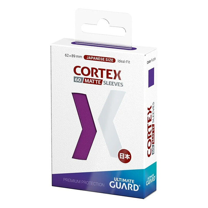 Avis Ultimate Guard - Pack 60 pochettes Cortex Sleeves Japanese Size Matte Violet