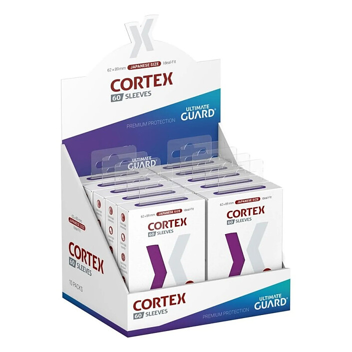 Ultimate Guard - Pack 60 pochettes Cortex Sleeves Japanese Size Violet pas cher