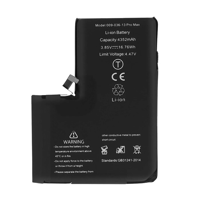 Clappio Batterie Decode PCB Version pour iPhone 13 Pro Max 4352mAh