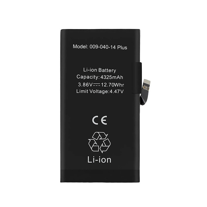 Clappio Batterie Decode Flex Version pour iPhone 14 Plus 4325mAh