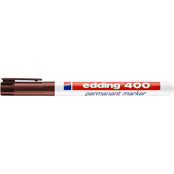 Avis EDDING Marqueur Permanent 400 Marron Pointe Fine 1 mm x 6