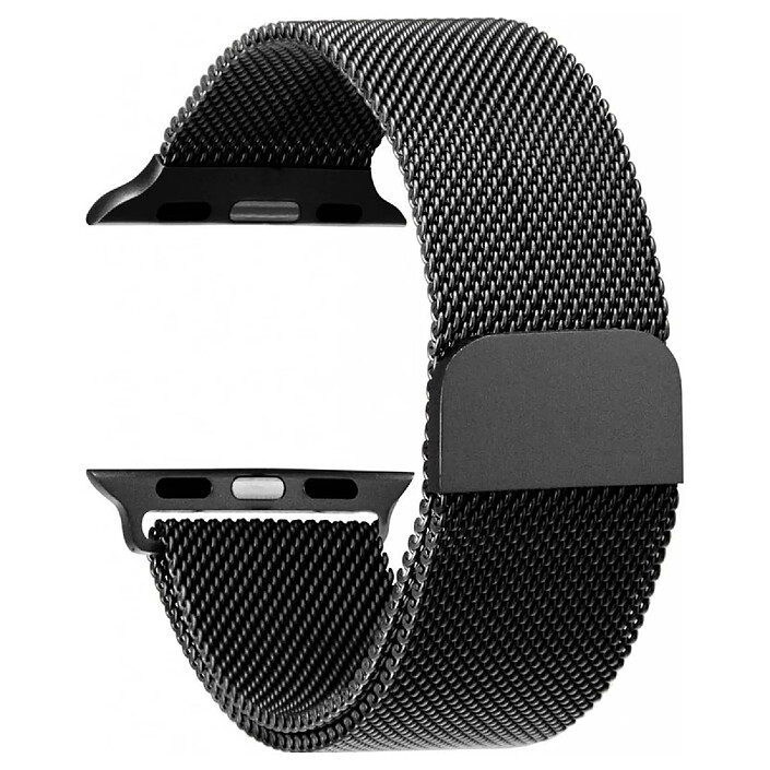Devia Bracelet pour Apple Watch 38/40/41mm Maille Milanaise Noir