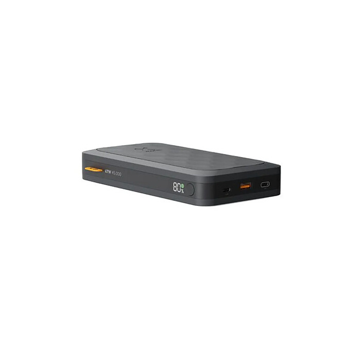 Xtorm Powerbank Série Fuel 5 USB-A/2 USB-C 45 000mAh PD 67W avec Affichage Numérique Noir