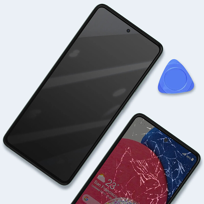 Acheter Clappio Bloc Complet Écran OLED pour Samsung Galaxy A52s Vitre Tactile Châssis