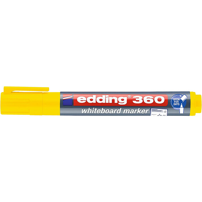 Acheter EDDING Marqueur pour Tableaux blancs 360 Jaune Pointe Ronde 1,5-3 mm x 10