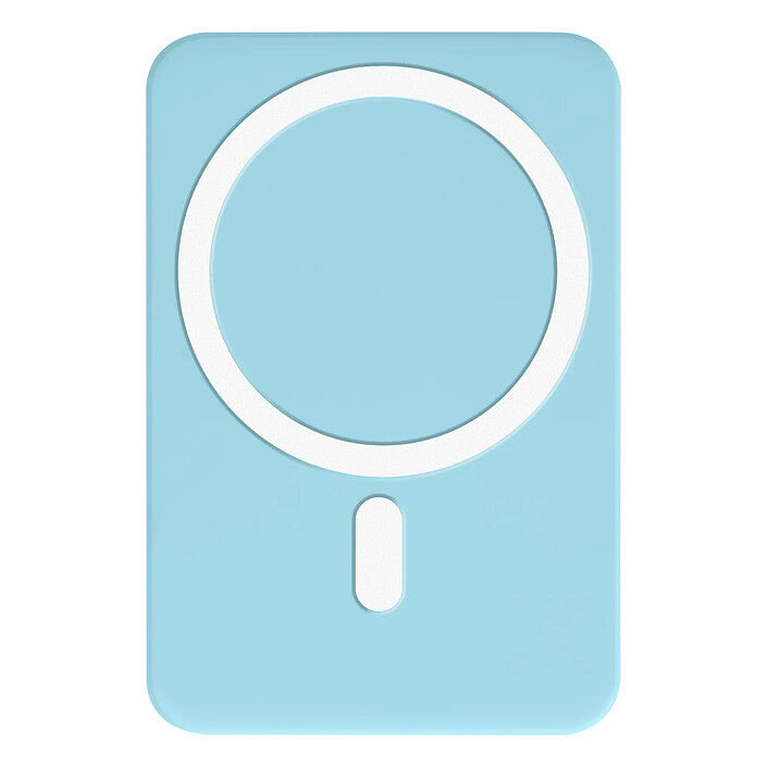 Moxie Batterie externe MagSafe 10W 5000mAh Compact Portable Bleu clair