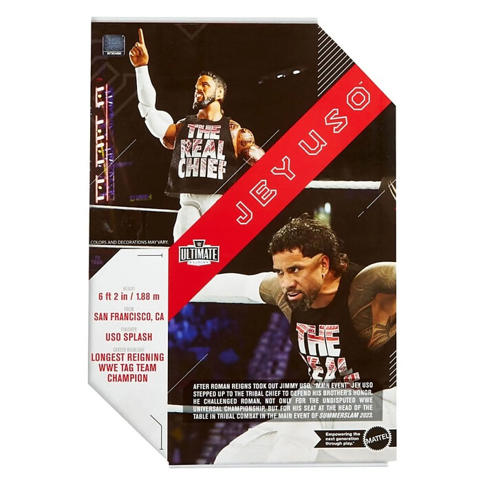 Acheter WWE Ultimate Edition - Figurine Jey Uso 15 cm