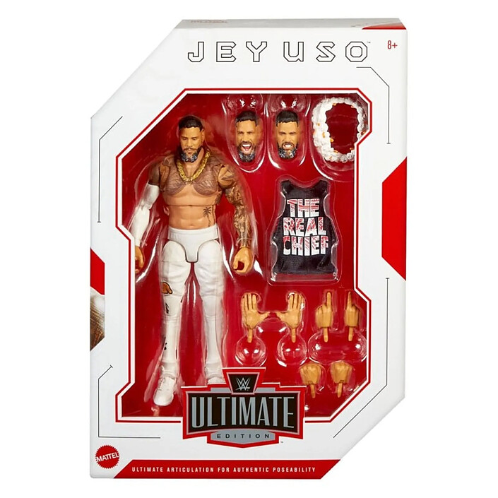 Avis WWE Ultimate Edition - Figurine Jey Uso 15 cm
