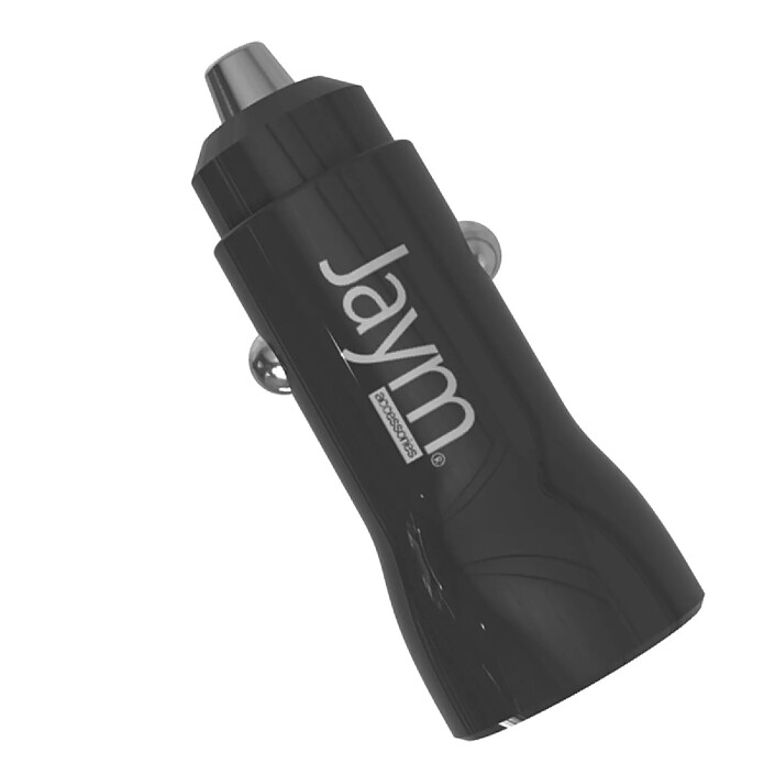 Avis Jaym Chargeur Voiture USB-A 5W 1A Compact et Léger avec Parasurtenseur Noir