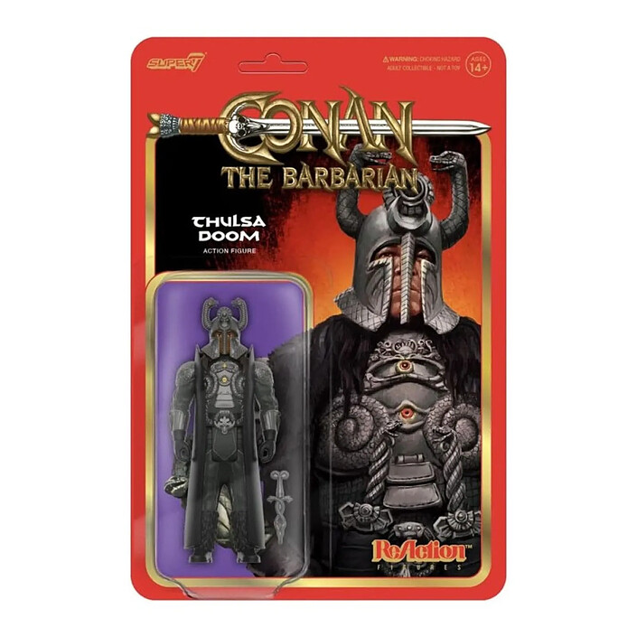 Avis Conan Le Barbare - Figurine ReAction Thulsa Doom 10 cm