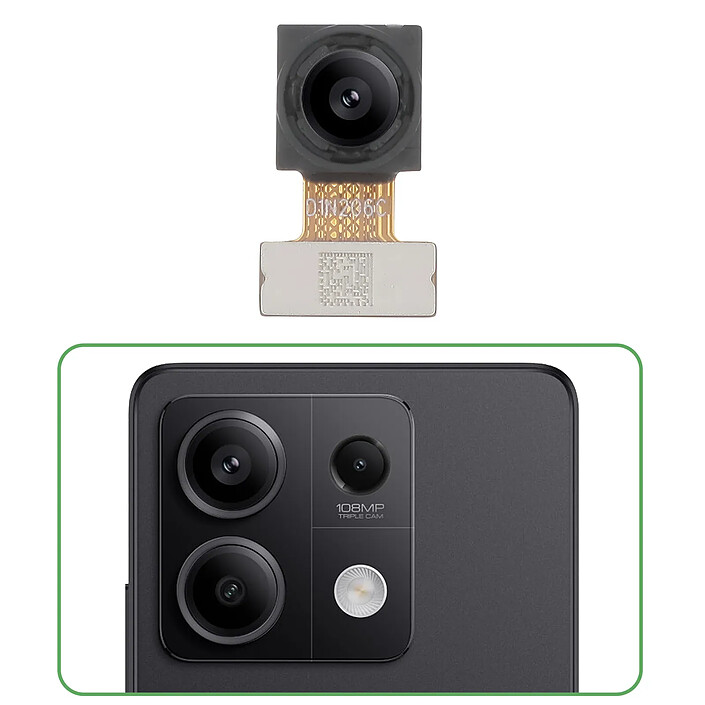 Avis Clappio Caméra Objectif Macro pour Xiaomi Redmi 13C , 12 4G et Note 12 5G