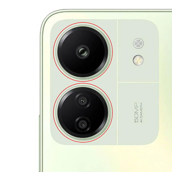 Avis Clappio Lentille Caméra Arrière pour Xiaomi Redmi 13C, 100% Compatible