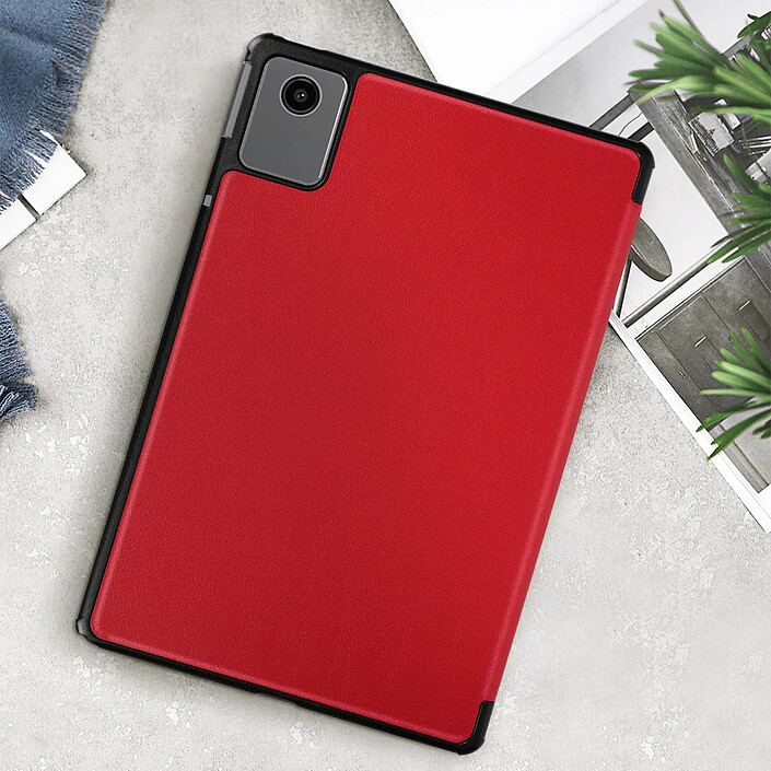 Acheter Avizar Housse Trifold pour Lenovo Tab M11 Clapet Support Multipostions Rouge