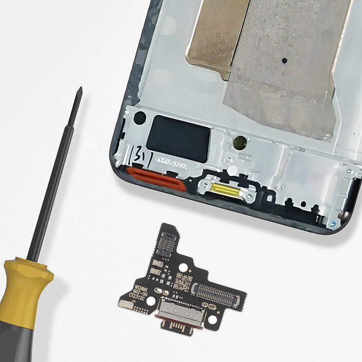 Acheter Clappio Connecteur de Charge pour Xiaomi 13T Pro Noir