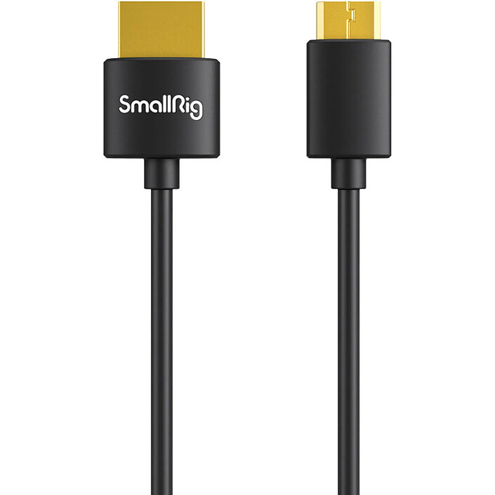 SMALLRIG Câble Ultra Slim 4k HDMI (C/A) 35cm - 3040