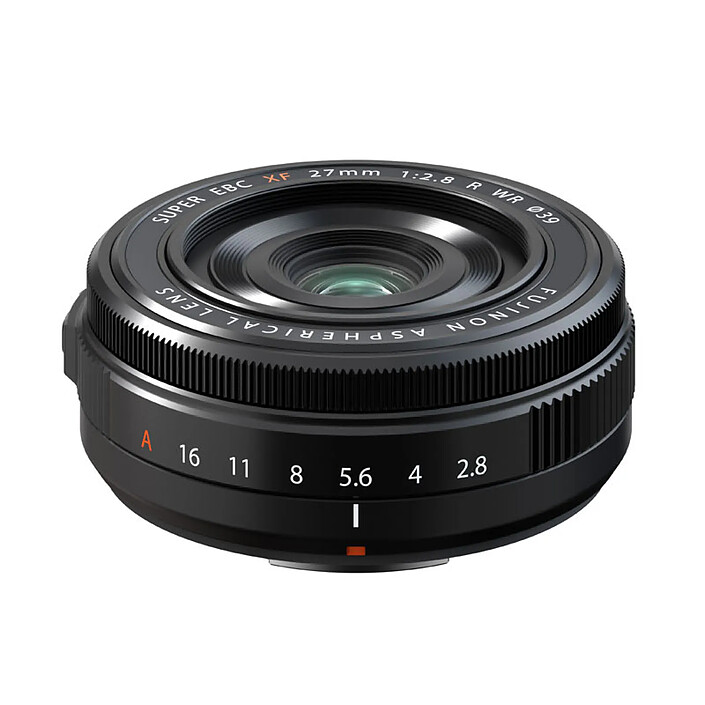FUJIFILM Objectif Fujinon XF 27mm f/2.8 R WR Noir