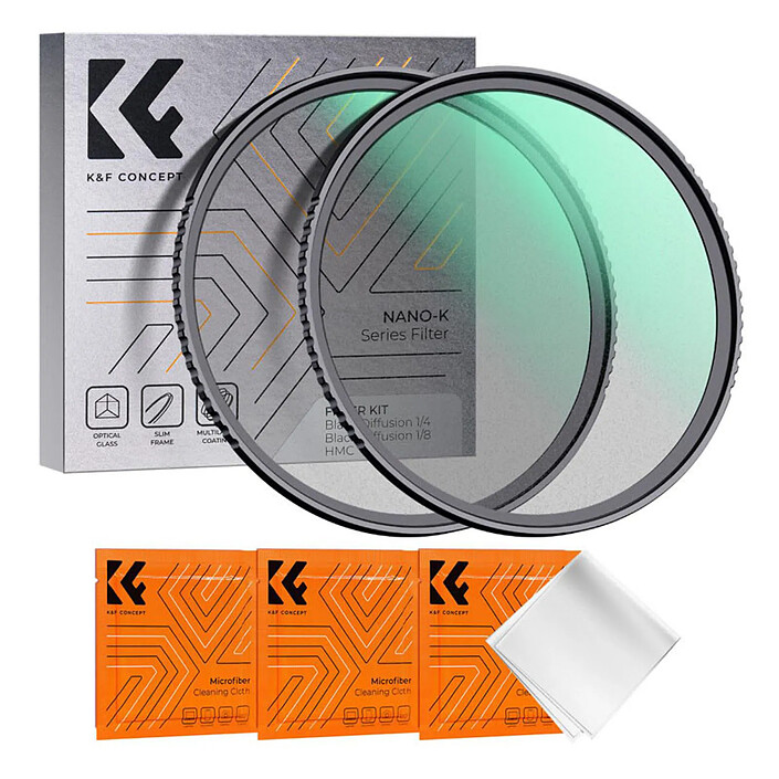 K&F Filtre Nano K Black mist 1/4+1/8 82mm