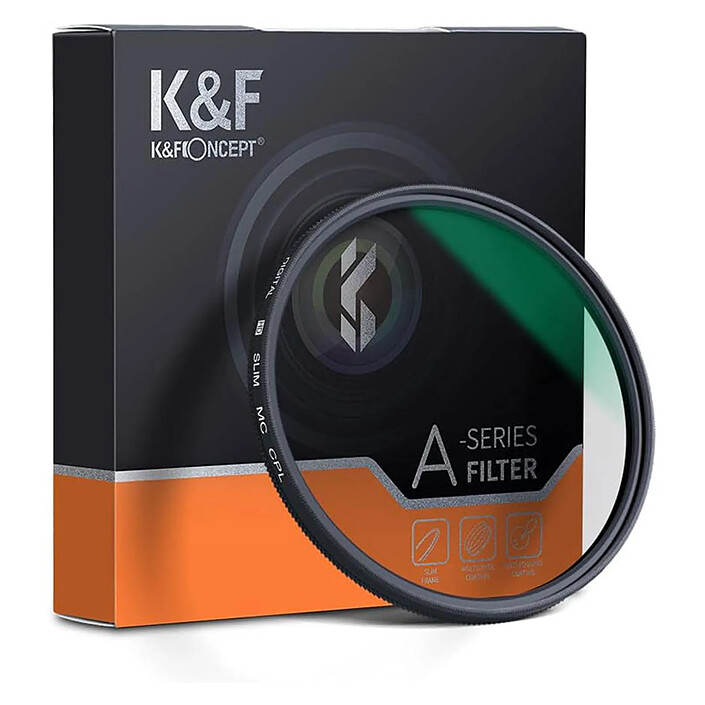 K&F Filtre Nano A series Slim CPL 58mm