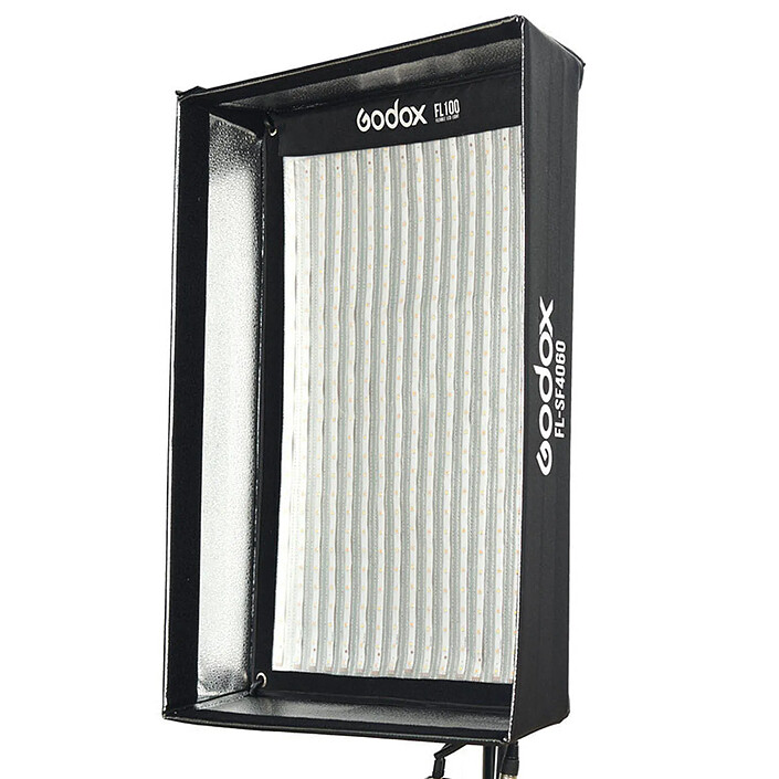 Avis GODOX kit softbox avec grille nid d'abeille pour panneau LED FL100 (FL-Sf/4060)