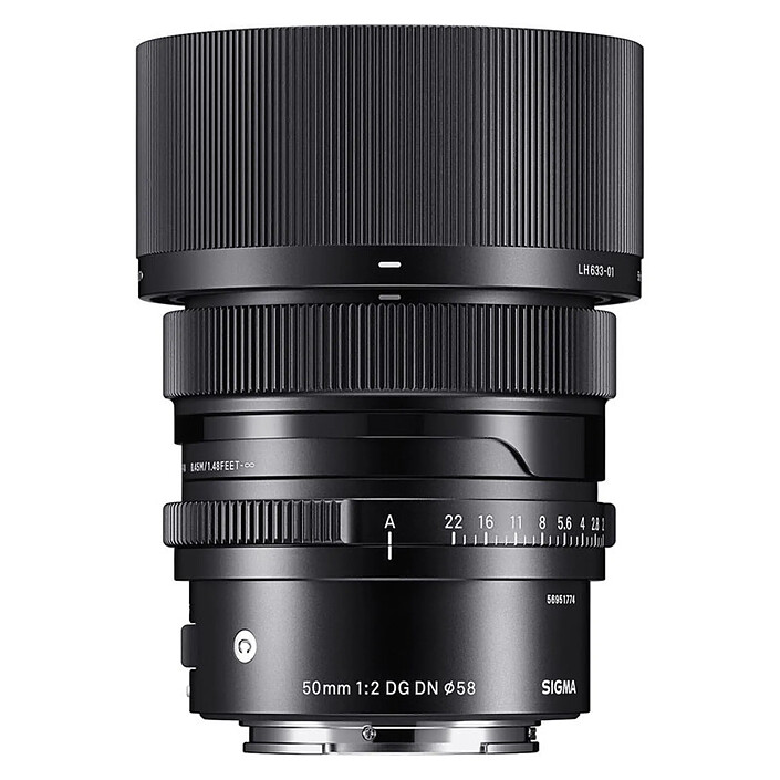 SIGMA Objectif 50mm f/2 DG DN Contemporary Compatible avec Sony FE