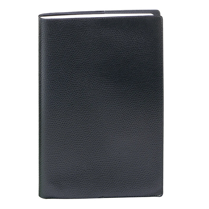 QUO VADIS Agenda Affaires Prestige + Répert. Couv Plast Grainée noir 10 x 15 cm