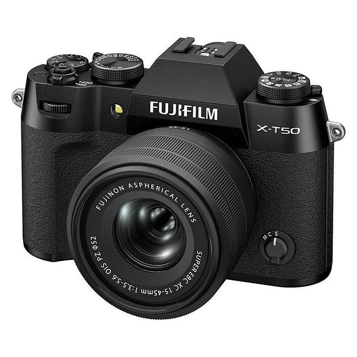 FUJIFILM X-T50 NOIR + 15-45