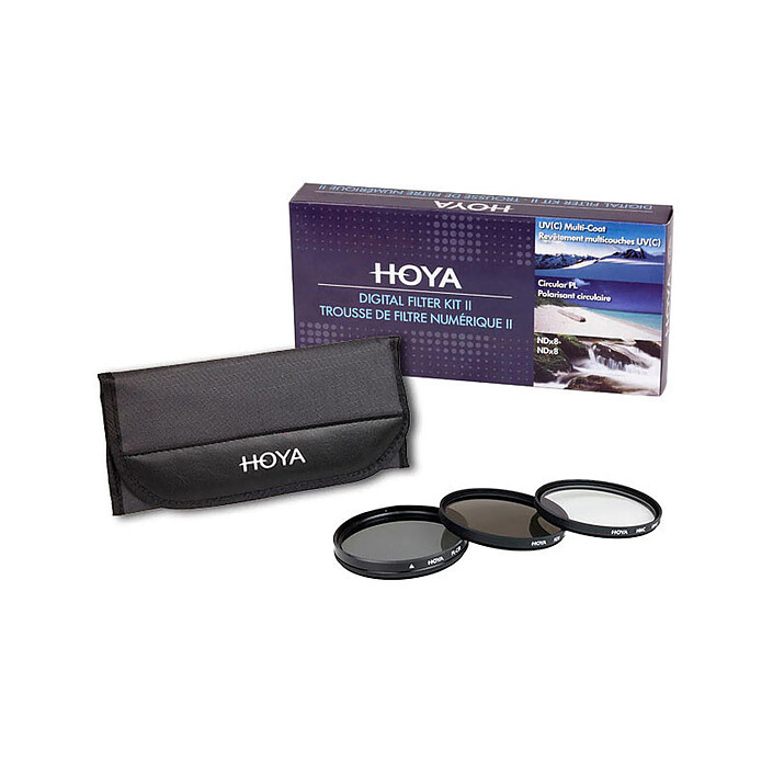 HOYA Jeu de Filtres DFK67 (UV,PLC,ND) D67 mm