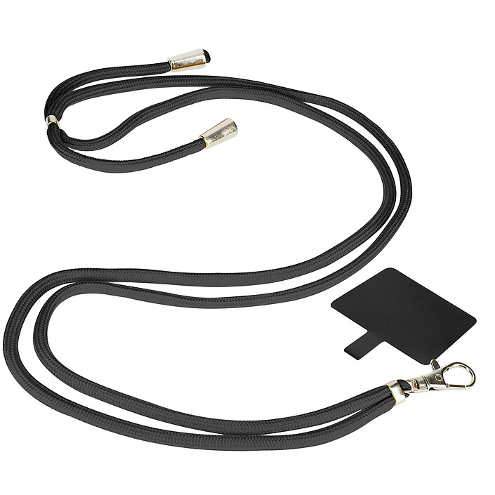 Avizar Cordon pour Smartphone Nylon Tressé 80cm Réglable Accroche Universelle