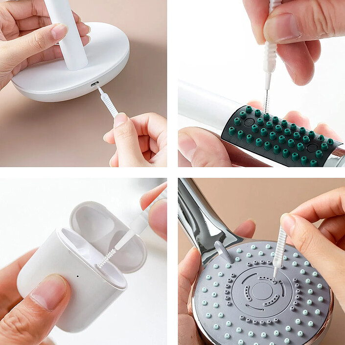 Avis Avizar Pack de 10x Brosses de Nettoyage Nylon pour Smartphone Ports de Charge
