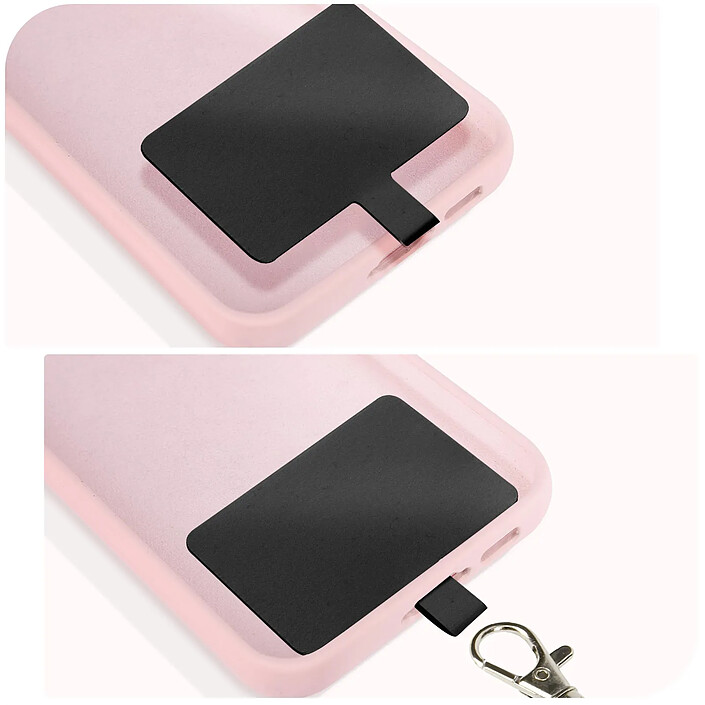 Avizar Cordon pour Smartphone Nylon Tressé 80cm Réglable Accroche Universelle pas cher
