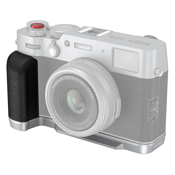 SMALLRIG 4555 L-Shape Grip for Fujifilm X100VI / X100V Silver