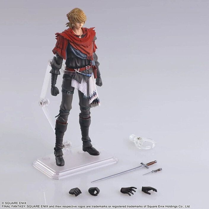 Final Fantasy VII Bring Arts - Figurine Joshua Rosefield 15 cm pas cher