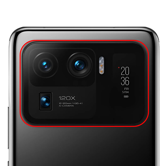 Avis Clappio Lentille Caméra Arrière pour Xiaomi Mi 11 Ultra