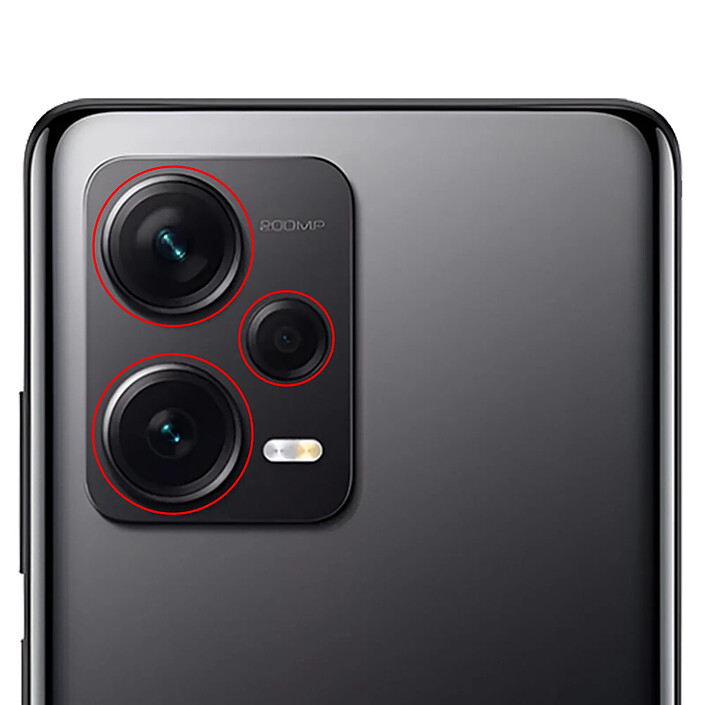 Avis Clappio Lentille Caméra Arrière pour Xiaomi Redmi Note 12 Pro Plus 5G
