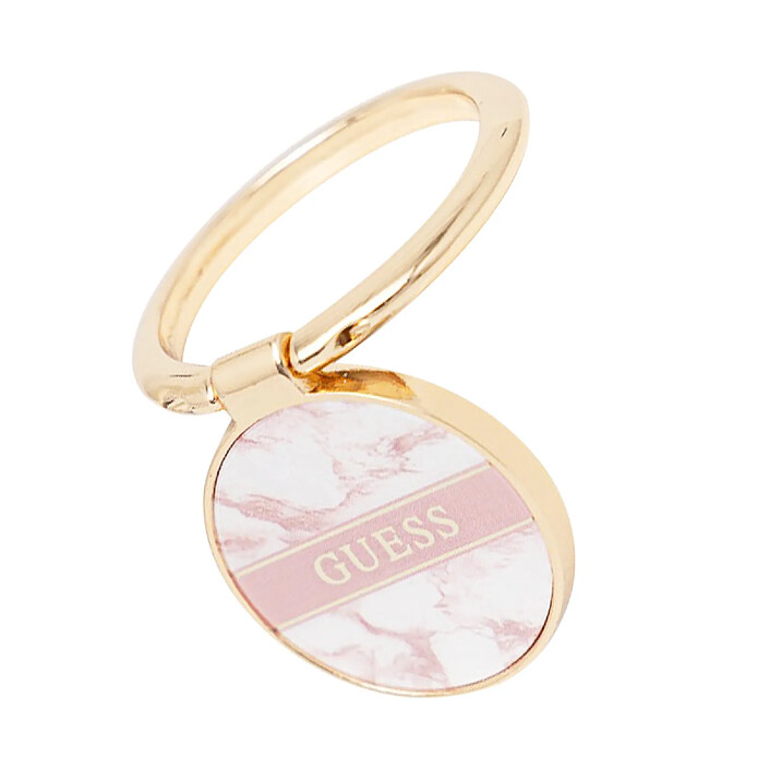 Avis Guess Anneau de Support Universel Motif Marbre Rose