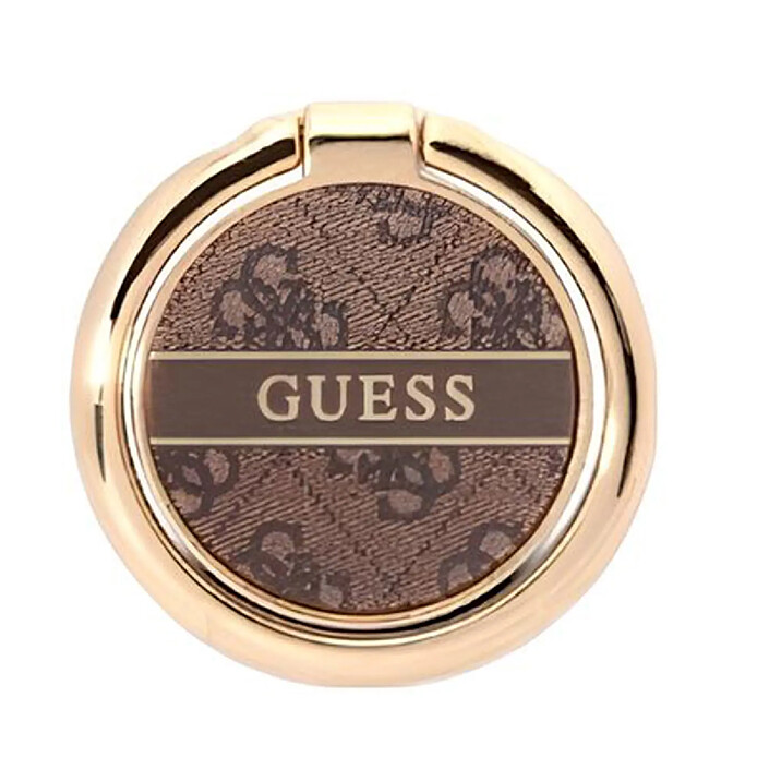 Guess Anneau de Support Universel Motif 4G Marron