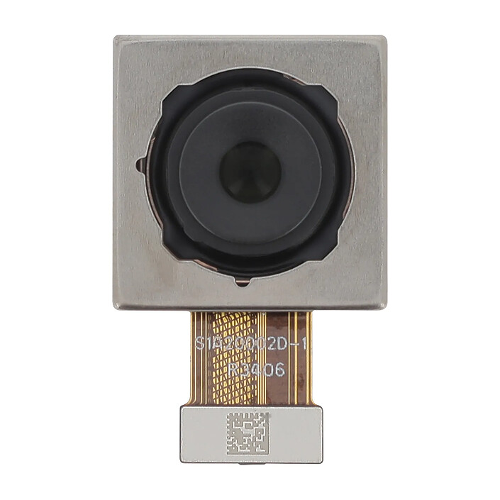 Clappio Caméra Principale pour Xiaomi Redmi Note 13 Pro Plus 5G 200MP Noir