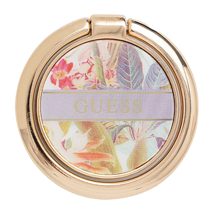 Guess Anneau de Support Universel Motif Fleur Violet clair