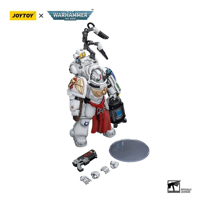 Warhammer The Horus Heresy - Figurine 1/18 Ultramarines Apothecary Biologis 12 cm pas cher