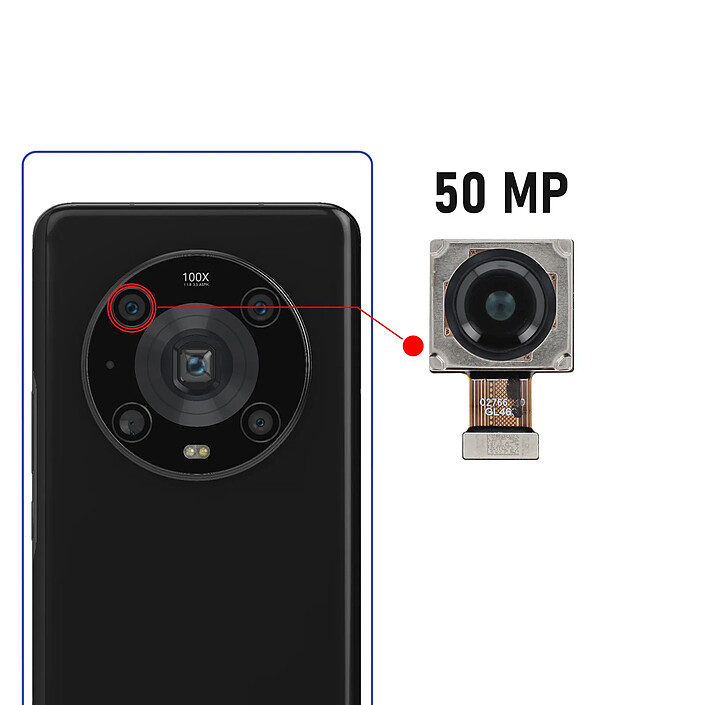 Avis Clappio Caméra Arrière Principal pour Honor Magic 4 Pro 50MP