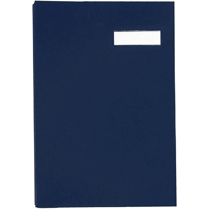 PAGNA Parapheur Signature A4 - 20 compartiments Bleu