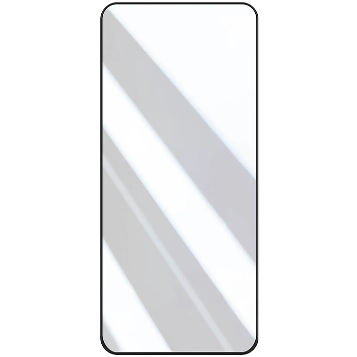 Avizar Verre Trempé pour Galaxy S24 Anti-traces Biseauté 5D Full Glue Noir