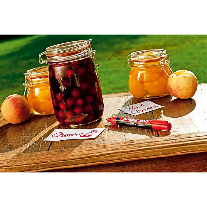 Avis EDDING Blister de 3 Marqueurs Permanent 300 Noir 1,5-3 mm